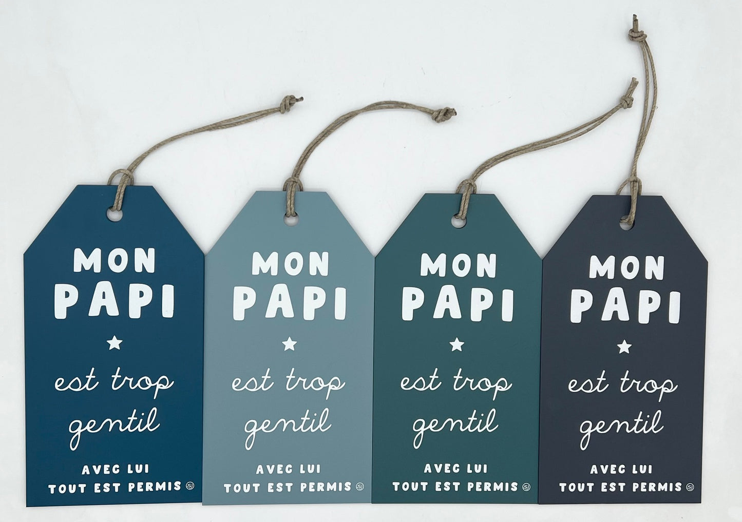 Pancarte message mon papi