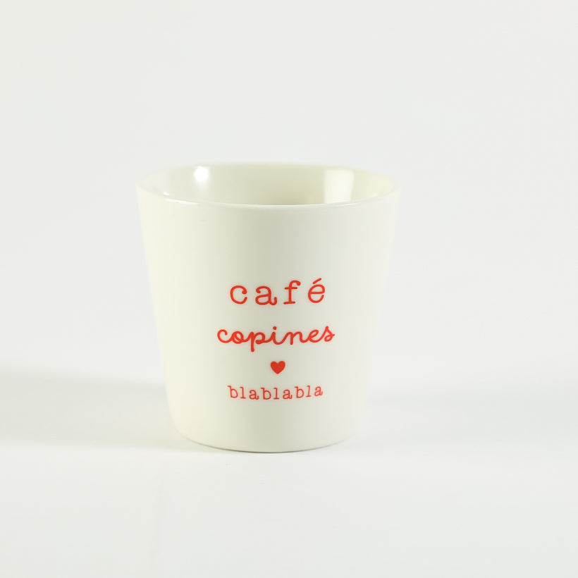 Gobelet café copines
