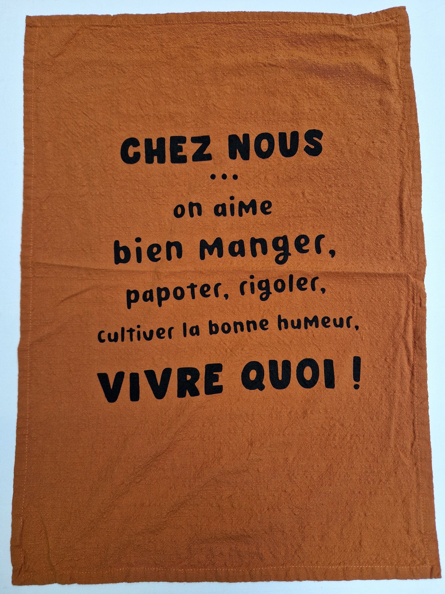 Torchon chez nous on aime