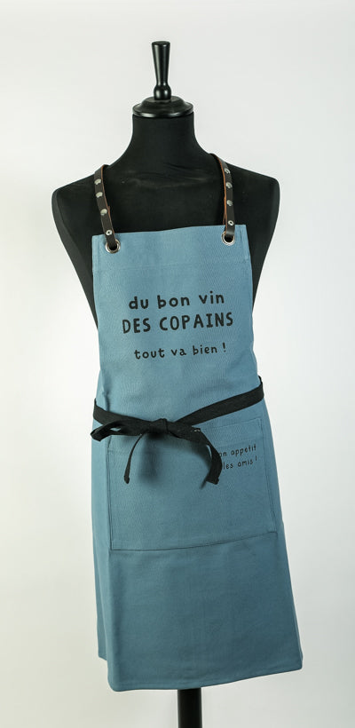 Tablier du bon vin des copains