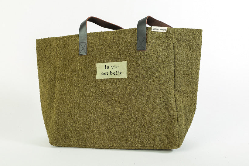 Sac Malo bouclette la vie est belle