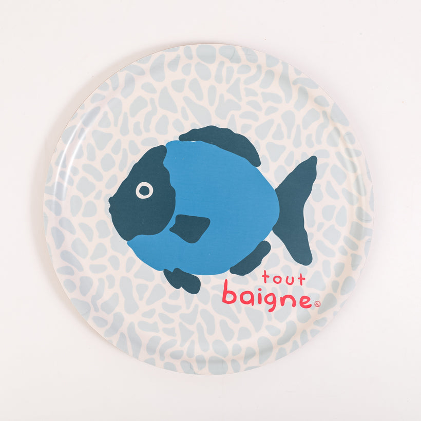 Plateau rond 35cm tout baigne