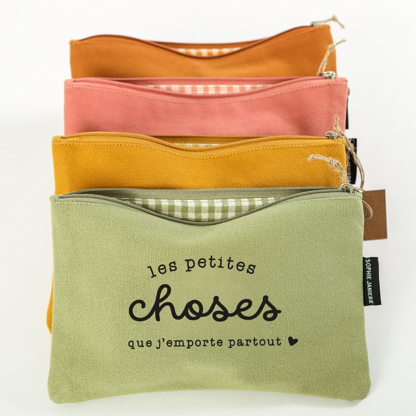 Trousse plate les petites choses
