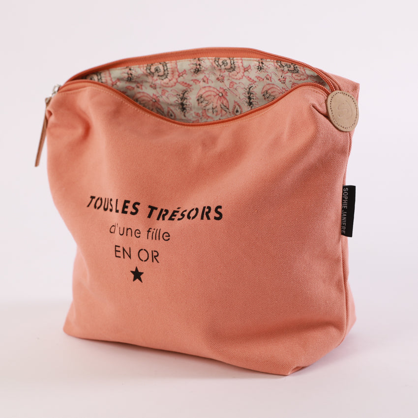 Trousse Suzanne gm tous les trésors d'une fille en or