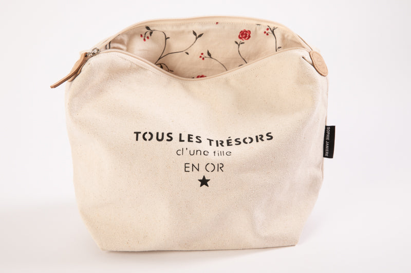 Trousse Suzanne gm tous les trésors d'une fille en or
