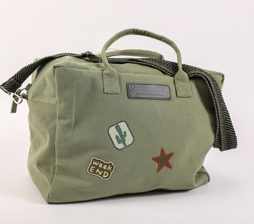 Sac Cabine écussons week-end