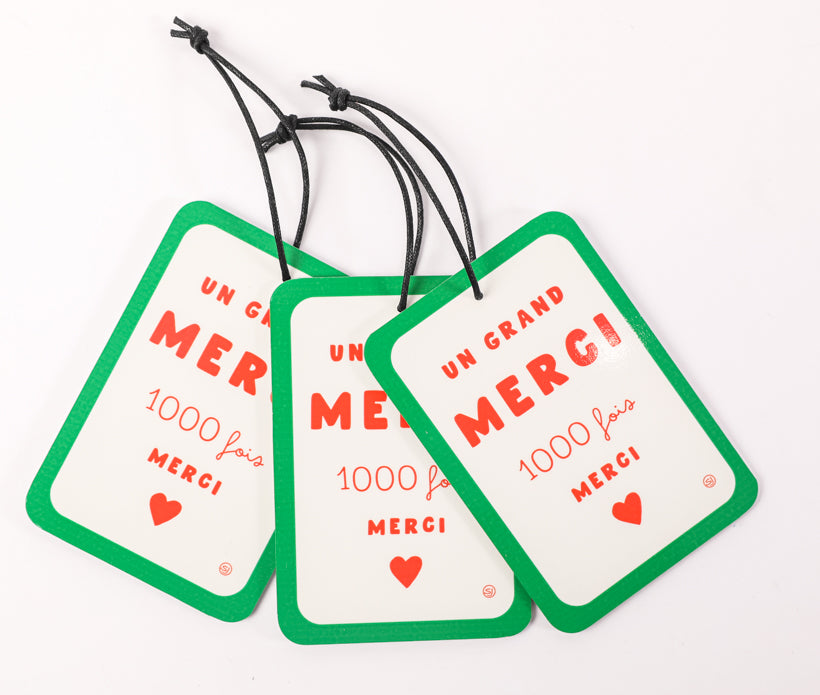 Mini plaque décorative un grand merci