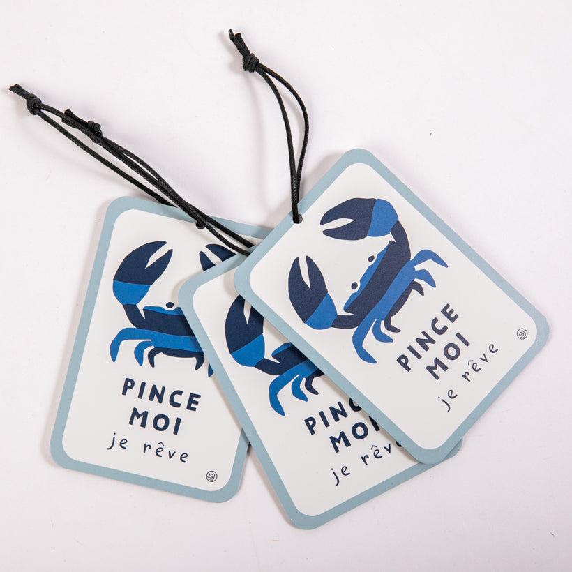 Mini plaque décorative crabe