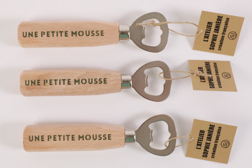 Décapsuleur une petite mousse