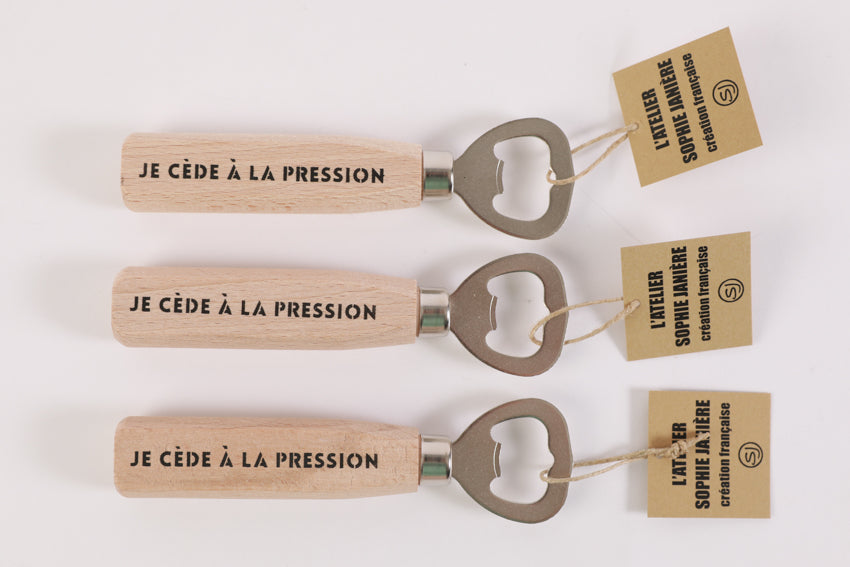 Décapsuleur je cède à la pression