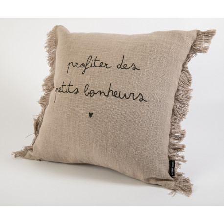 Coussin Excusez le bazar