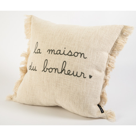 Coussin Excusez le bazar