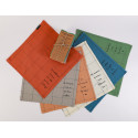 LOT DE 6 SERVIETTES "LES BONNES MANIERES"