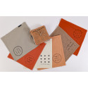 LOT DE 6 SERVIETTES "LES BONNES MANIERES"