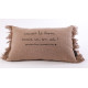 Coussin Excusez le bazar