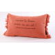 Coussin Excusez le bazar