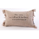 Coussin Excusez le bazar