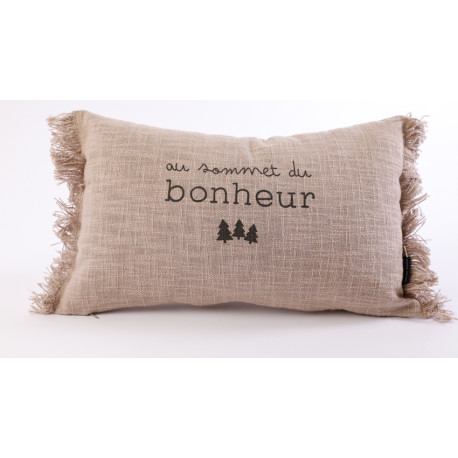 Coussin Excusez le bazar