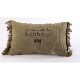 Coussin Excusez le bazar