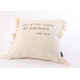 Coussin Excusez le bazar