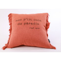 Coussin Excusez le bazar