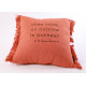 Coussin Excusez le bazar