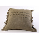 Coussin Excusez le bazar