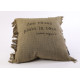 Coussin Excusez le bazar