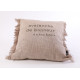 Coussin Excusez le bazar