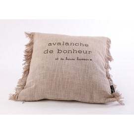 Coussin Excusez le bazar