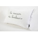 Coussin Excusez le bazar