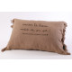 Coussin Excusez le bazar