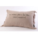 Coussin Excusez le bazar