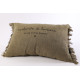 Coussin Excusez le bazar