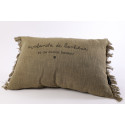 Coussin Excusez le bazar