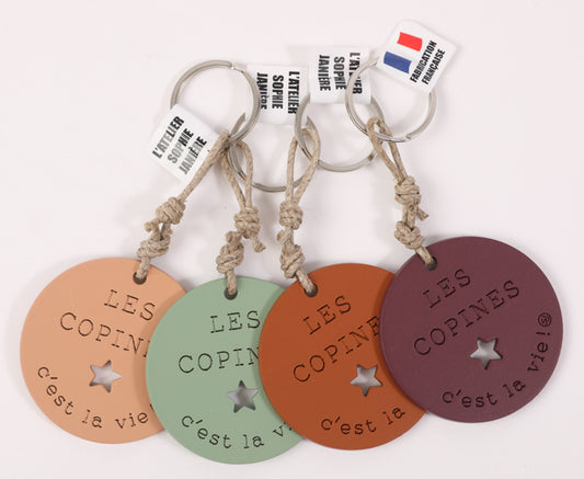 Porte-clés les copines c'est la vie