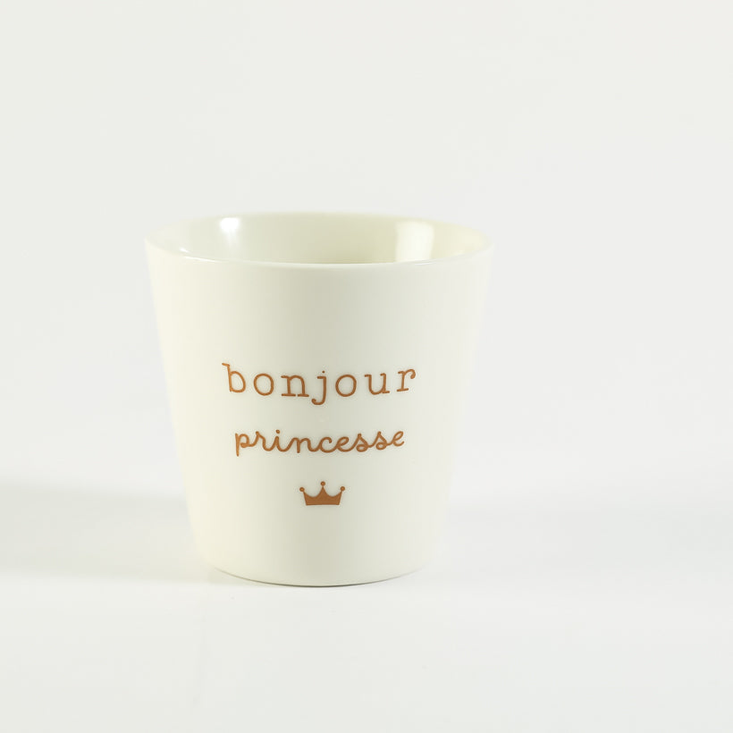 Gobelet bonjour princesse