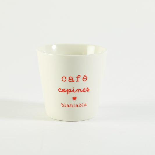 Gobelet café copines