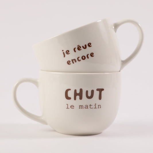 Petit déjeuner chut le matin