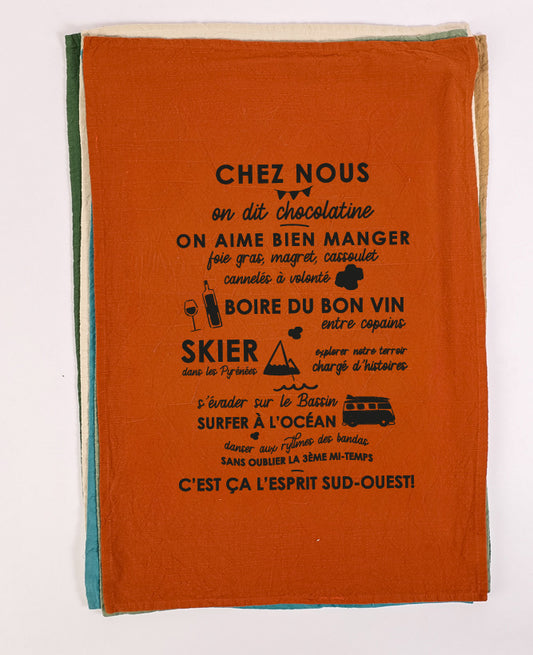 Torchon l'esprit sud-ouest