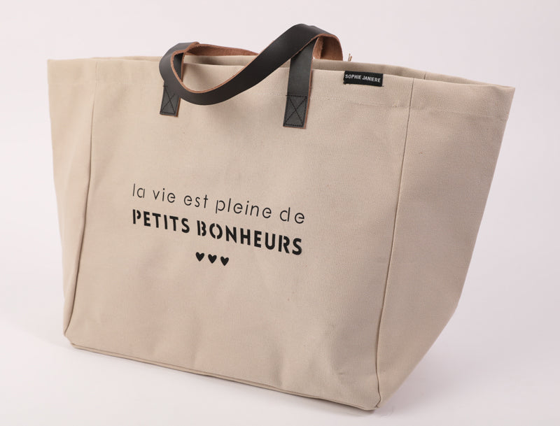 Sac Talensac la vie est pleine de petits bonheurs