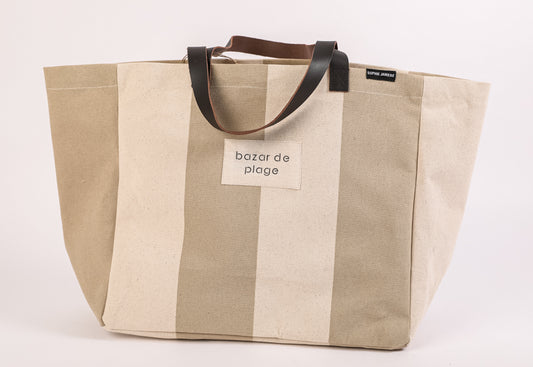 Sac Talensac (rayures) bazar de plage