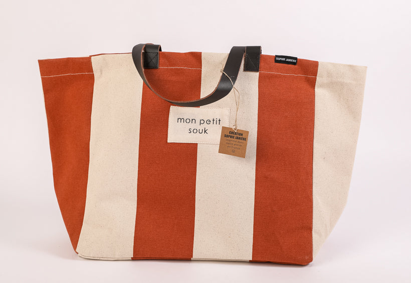 Sac Talensac (rayures) mon petit souk