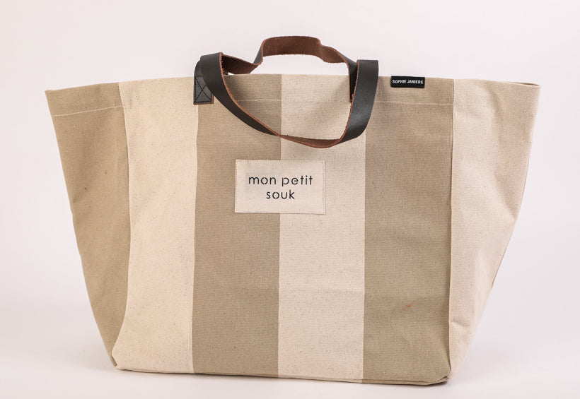 Sac Talensac (rayures) mon petit souk