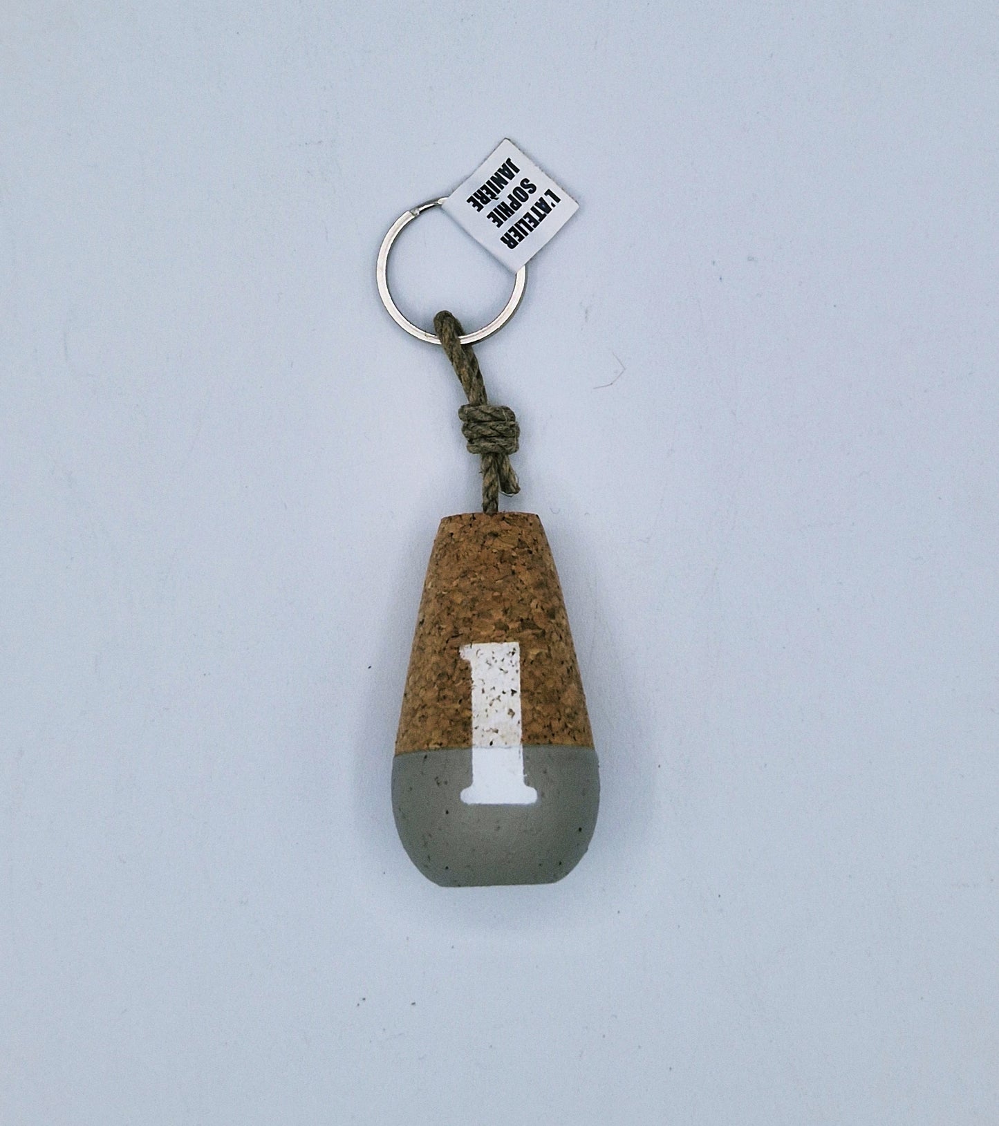 Porte-clés flotteur en liège