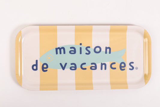 Plateau rectangle maison de vacances