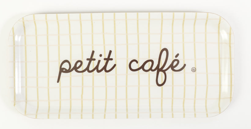 Plateau rectangle petit café