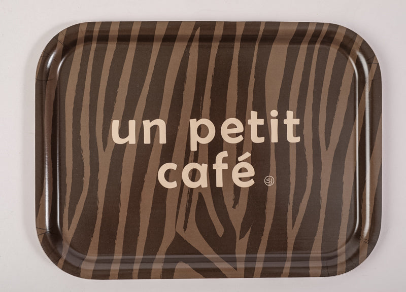 Plateau rectangle pm un petit café