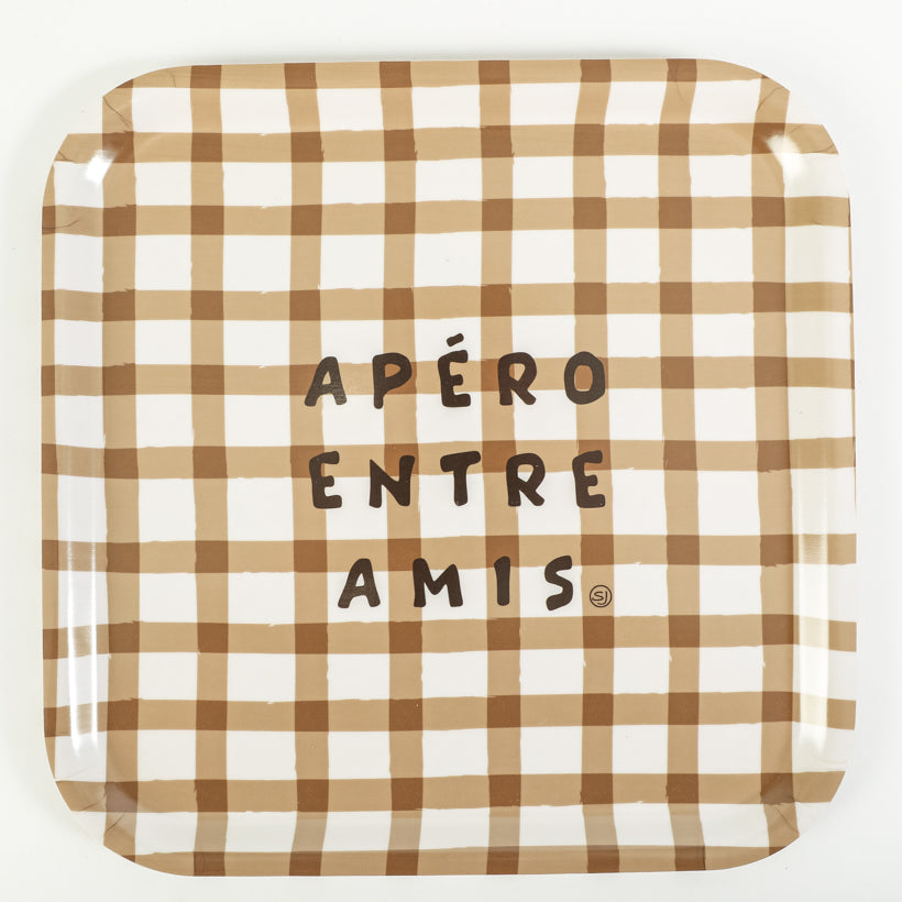 Plateau carré apéro entre amis