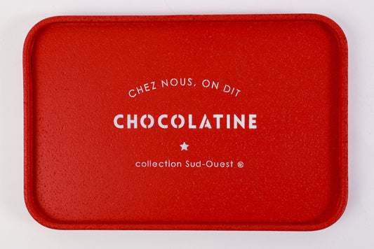 Plateau liège 20x30cm chez nous on dit chocolatine